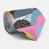 Retro 80s Custom Tie – Elegant Fashion ネクタイ (ロール)