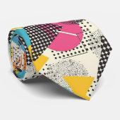 Retro 80s Custom Tie – Elegant Fashion ネクタイ (ロール)