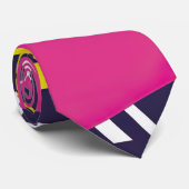 Retro 80s Custom Tie – Elegant Fashion ネクタイ (ロール)