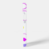 Retro 80s Memphis Geometric Pattern Case-Mate iPhoneケース (裏面 / 左)