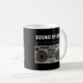 Retro 80s Music Mug コーヒーマグカップ (正面右)
