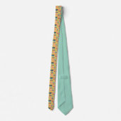 Retro 80s Pop Culture Custom Necktie ネクタイ (裏面)