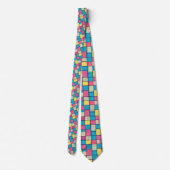 Retro 80s Pop Culture Custom Necktie ネクタイ (裏面)