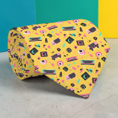Retro 80s Pop Culture Custom Necktie ネクタイ