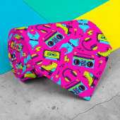 Retro 80s Pop Culture Custom Necktie ネクタイ