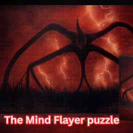 Retro 80s Sci-Fi Horror Puzzle Dark Fantasy Kids  ジグソーパズル