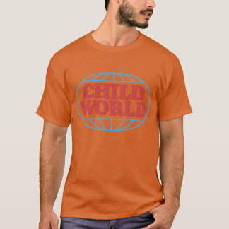 Retro 80s-style CHILD WORLD Tシャツ