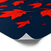 Retro 80s Style Halloween Pop Art ポスター (角)