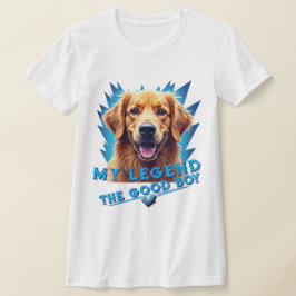 Retro 90s Golden Retriever Mascot Custom Gifts Tシャツ