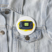 Retro 90s Handheld Game Console Gamer 缶バッジ (インサイチュ)