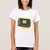 Retro 90s Handheld Game Console Gamer Tシャツ (正面)