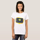 Retro 90s Handheld Game Console Gamer Tシャツ (正面フル)