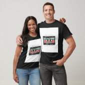 Retro 90s Music Black Streetwear T-shirt Tシャツ (ユニセックス)