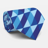 Retro 90s Nostalgia Zig Zag Geometric Abstract ネクタイ (ロール)