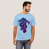 Retro 90s Snake Wrapped Around VHS Tape Tシャツ (正面フル)