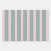 Retro A Tini One Martini Pink Bow Girl Baby Shower ラッピングペーパーシート (正面2)