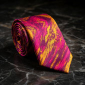 Retro Abstract Marble Necktie ネクタイ