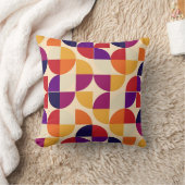 Retro Abstract Pattern Decorative Cushion for Warm クッション (ブランケット)
