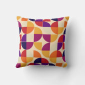 Retro Abstract Pattern Decorative Cushion for Warm クッション (裏面)