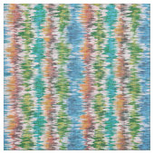 Retro abstract striped design in Ikat style. ファブリック (見本)