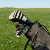 Retro Alabaster Three Across Striping with Name ゴルフヘッドカバー (インサイチュ)