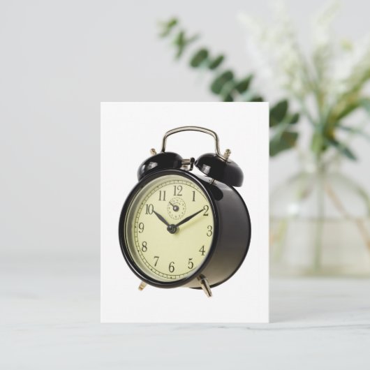 Retro alarm clock ポストカード (スタンド正面)