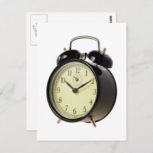 Retro alarm clock ポストカード (正面/裏面)