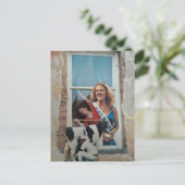 Retro Alice in Dairyland Collage  ポストカード (スタンド正面)