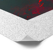 Retro Alien Sci-Fi Movie Inspired Wall Poster ポスター (角)