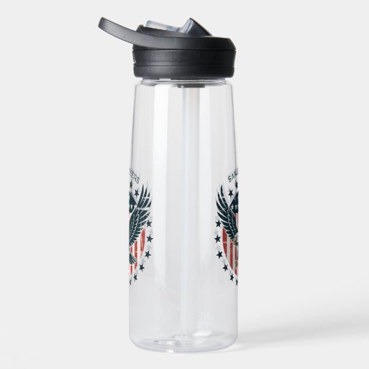 Retro American Eagle  ウォーターボトル (右面)