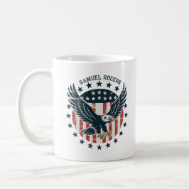 Retro American Eagle  コーヒーマグカップ