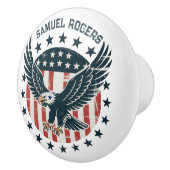 Retro American Eagle  セラミックノブ (右)