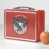 Retro American Eagle  メタルランチボックス (インサイチュ)