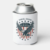 Retro American Eagle  缶クーラー (缶裏面)