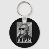 Retro Ander Hamilton Tee Funny Saying Men Women Ki キーホルダー (正面)
