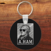 Retro Ander Hamilton Tee Funny Saying Men Women Ki キーホルダー (正面)