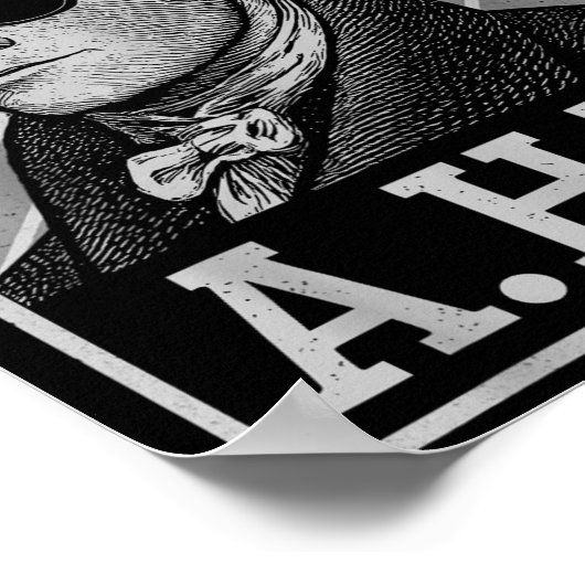 Retro Ander Hamilton Tee Funny Saying Men Women Ki ポスター (角)