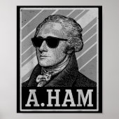 Retro Ander Hamilton Tee Funny Saying Men Women Ki ポスター (正面)