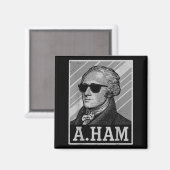 Retro Ander Hamilton Tee Funny Saying Men Women Ki マグネット (正面/裏面)