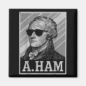 Retro Ander Hamilton Tee Funny Saying Men Women Ki マグネット (正面)