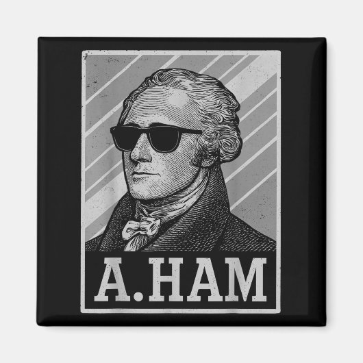 Retro Ander Hamilton Tee Funny Saying Men Women Ki マグネット (正面)