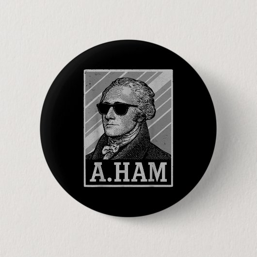 Retro Ander Hamilton Tee Funny Saying Men Women Ki 缶バッジ (正面)