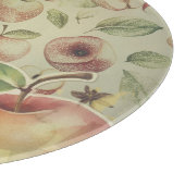 Retro apple time カッティングボード (角)