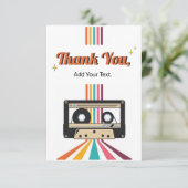Retro Appreciation - Thank You Card サンキューカード (スタンド正面)