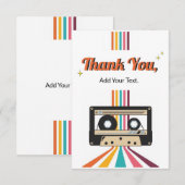 Retro Appreciation - Thank You Card サンキューカード (正面/裏面)