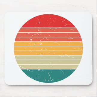Retro Arcade Colorful Mousepad Design マウスパッド