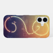 Retro Arcade Loop iPhone 16ケース (裏面横)