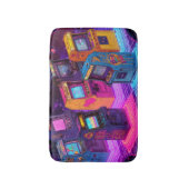 Retro Arcade Machines バスマット (正面縦)