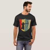 Retro Archery Bow S Tシャツ (正面フル)