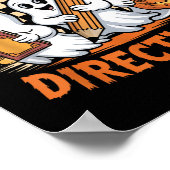 Retro Are You Fall O Ween Directions Ghost Hallowe ポスター (角)